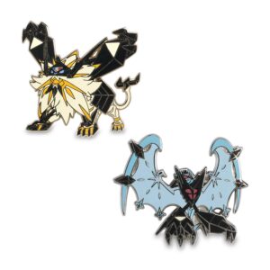 19-Dusk Mane Necrozma & Dawn Wings Necrozma Pokémon Pins-1