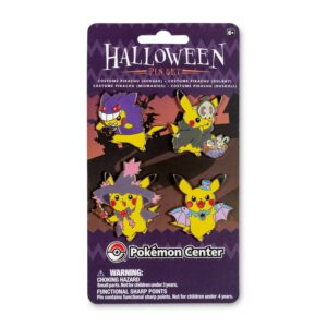 21-Gengar, Duskull, Golbat & Mismagius Costume Pikachu Pokémon Pins-6