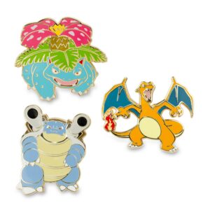 23-Venusaur, Charizard & Blastoise Pokémon Pins-1
