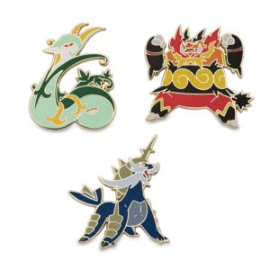 35-Serperior, Emboar & Samurott Pokémon Pins-1