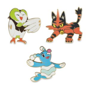 40-Dartrix, Torracat & Brionne Pokémon Pins-1