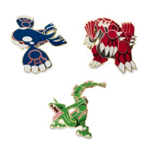 7-Kyogre, Groudon & Rayquaza Pokémon Pins-1