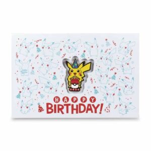 Birthday 2019 Pokemon Greeting Card Pin-1