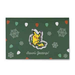 Christmas 2018 Pokemon Greeting Card Pin-1