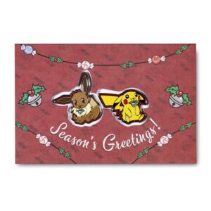 Christmas 2019 Pokemon Greeting Card Pin-1