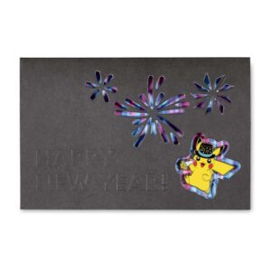 New Years 2020 Pokemon Greeting Card Pin v1-1