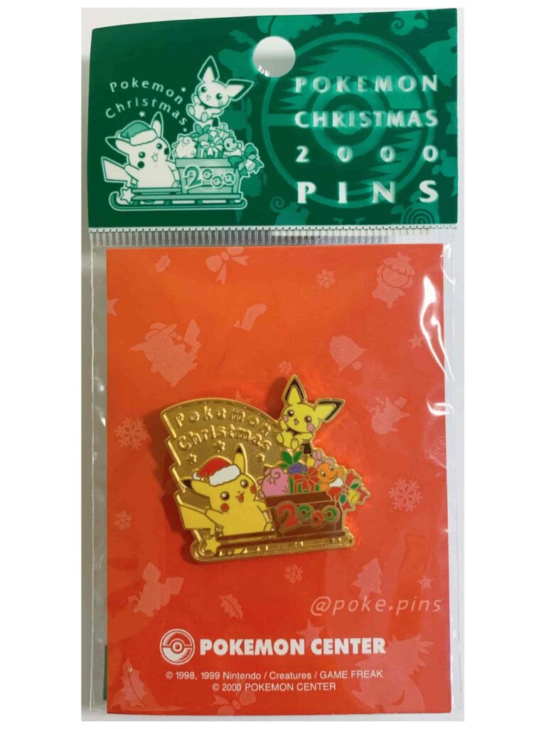 Christmas 2000 Ver. 1 Pokemon Pin