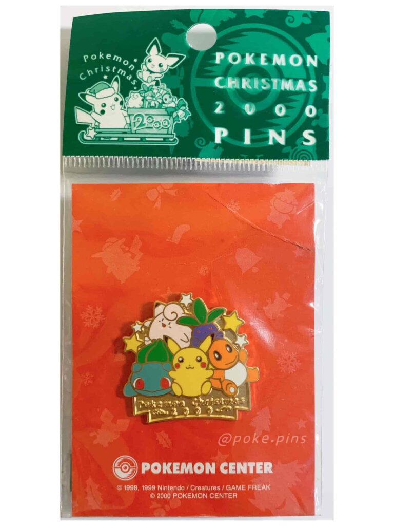 Christmas 2000 Ver. 2 Pokemon Pin