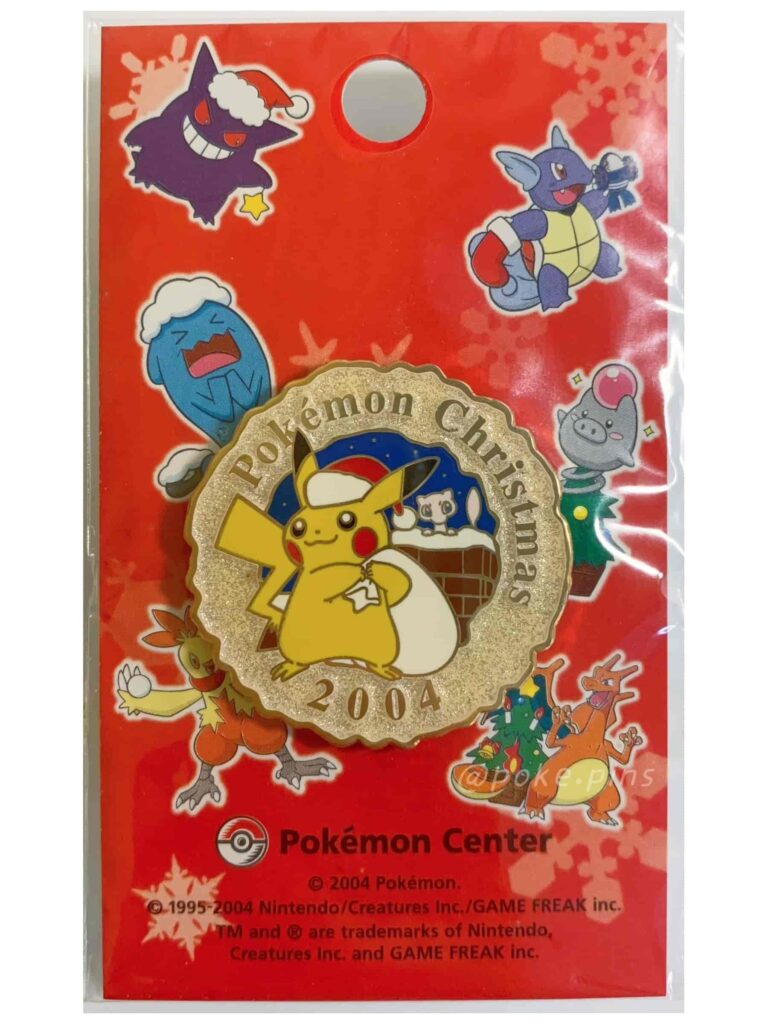 Christmas 2004 Pokemon Pin