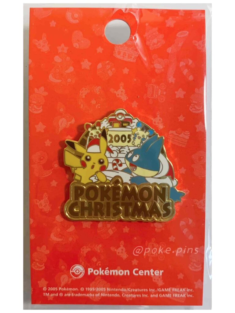 Christmas 2005 Pokemon Pin