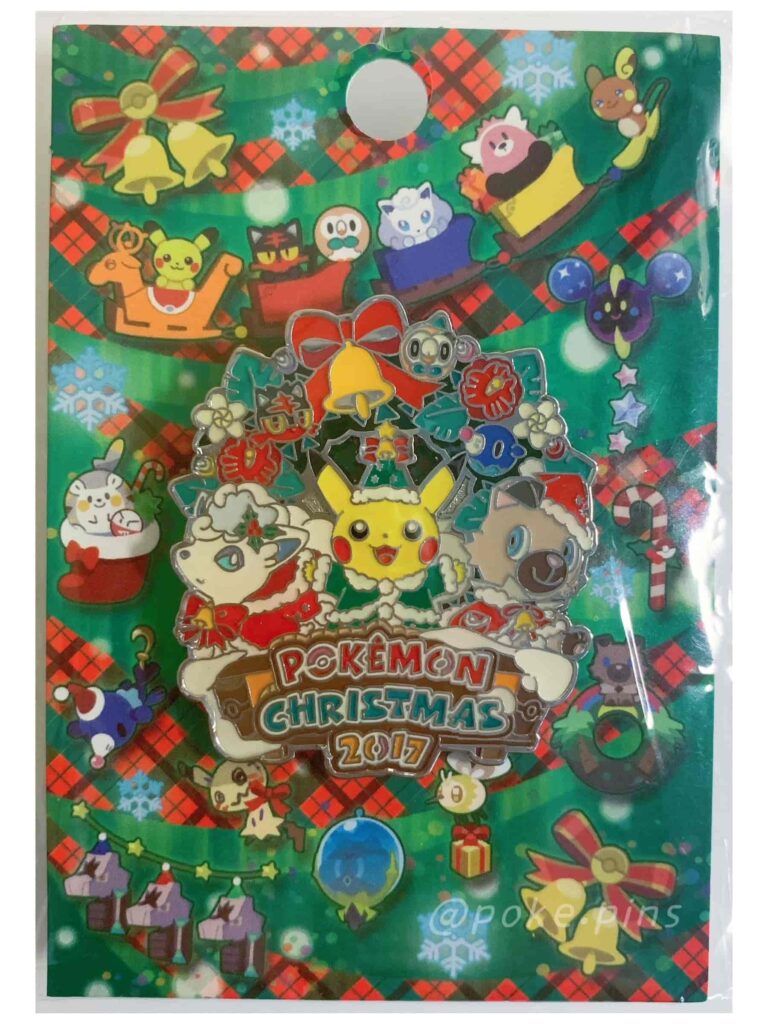 Christmas 2017 Pokemon Pin