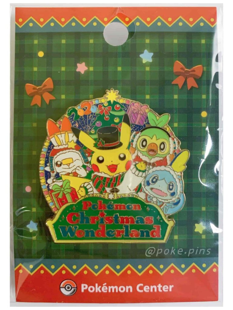 Christmas 2020 Pokemon Pin