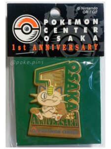 Osaka 1999 1st Anniv Pokemon Center Pin-1
