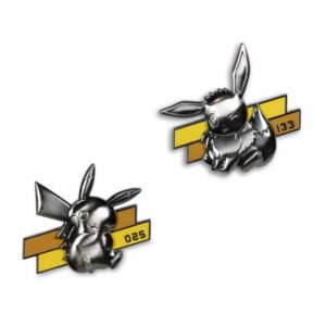 11-Pikachu & Eevee Better Together Pokémon Pins-1