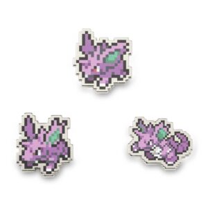 13-Nidoran (Male), Nidorino & Nidoking Pokémon Pixel Pins-1