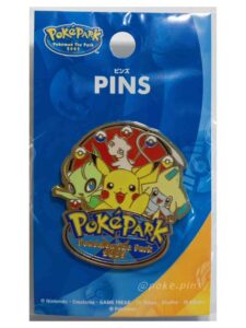 13-Poképark Logo Pokemon Pin-1