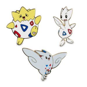 14-Togepi, Togetic & Togekiss Pokémon Pins-1