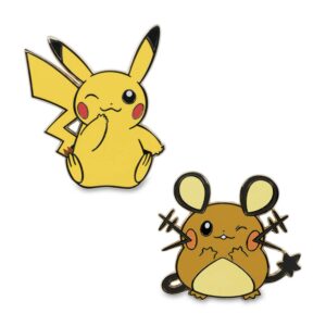17-Pikachu & Dedenne Pokémon Pins-1