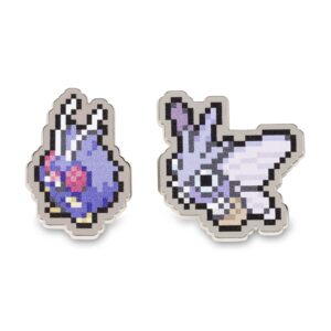 20-Venonat & Venomoth Pokémon Pixel Pins-1