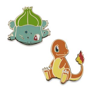 24-Bulbasaur & Charmander Pokémon Pins-1