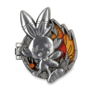 24-Scorbunny, Raboot & Cinderace Evolution Pokémon Pin-1