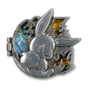 26-Eevee, Vaporeon, Jolteon & Flareon Evolution Pokémon Pin-1