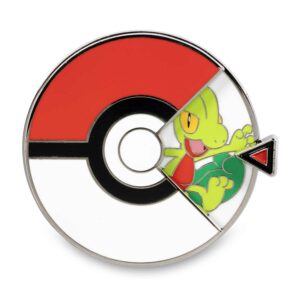3-Treecko, Torchic & Mudkip Pokémon Spinner Pin-1