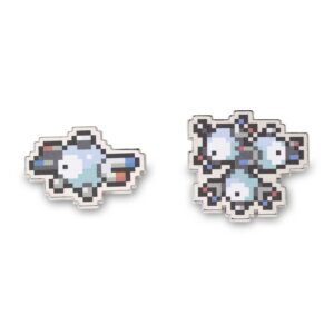 35-Magnemite & Magneton Pokémon Pixel Pins-1
