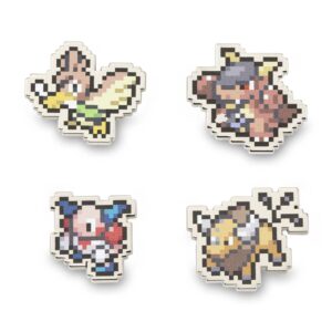 36-Farfetch'd, Kangaskhan, Mr. Mime & Tauros Pokémon Pixel Pins-1