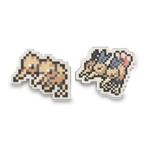 37-Doduo & Dodrio Pokémon Pixel Pins-1