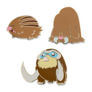 37-Swinub, Piloswine & Mamoswine Pokémon Pins-1