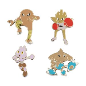 38-Tyrogue, Hitmonlee, Hitmonchan & Hitmontop Pokémon Pins -1