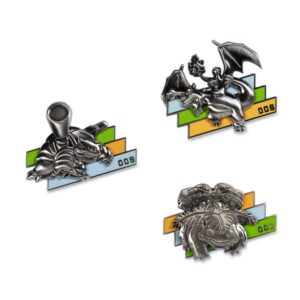 4-Venusaur, Charizard & Blastoise Better Together Pokémon Pins-1