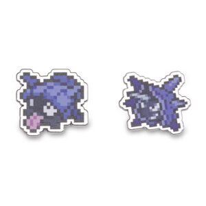 40-Shellder & Cloyster Pokémon Pixel Pins-1