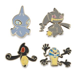 46-Shuppet, Banette, Yamask & Cofagrigus Pokémon Pins-1