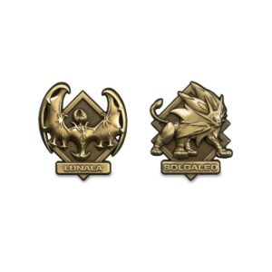 5-Solgaleo & Lunala Legendary Pokémon Pins-1