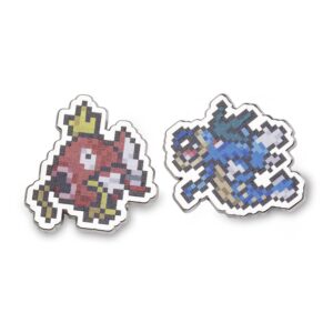 60-Magikarp & Gyarados Pokémon Pixel Pins-1