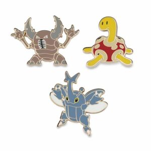 62-Pinsir, Shuckle & Heracross Pokémon Pins-1