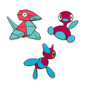 65-Porygon, Porygon2 & Porygon-Z Pokémon Pins-1