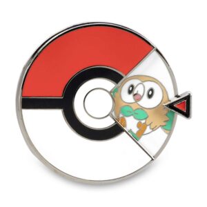 7-Rowlet, Litten & Popplio Pokémon Spinner Pin-1
