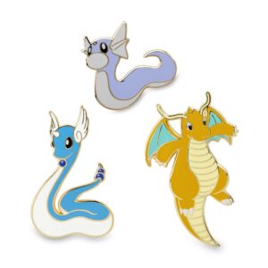 70-Dratini, Dragonair & Dragonite Pokémon Pins-1