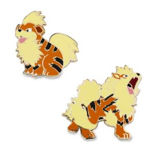 73-Growlithe & Arcanine Pokémon Pins-1