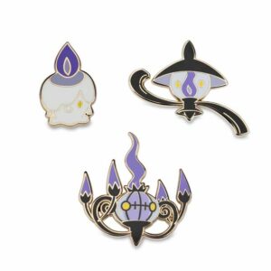 75-Hitomishi, Chandela & Lampler Pokémon Pins-1