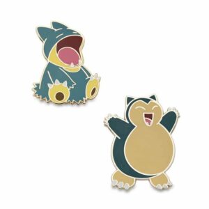 77-Munchlax and Snorlax Pokémon Pins-1