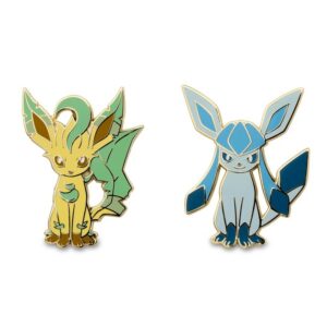 83-Leafeon & Glaceon Pokémon Pins-1
