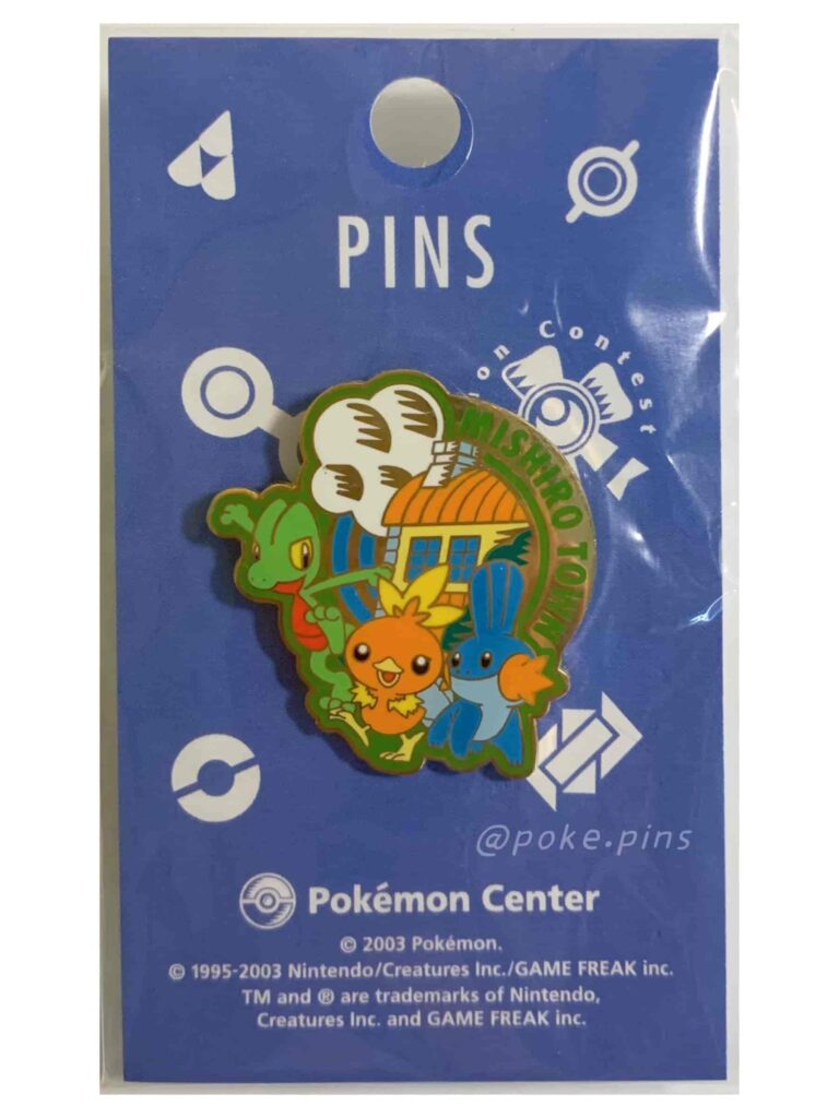 Center 2003 Mishiro Town Pokemon Pin-1