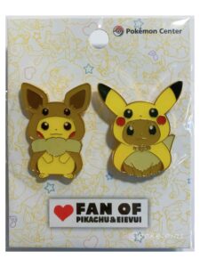 Fan of Pikachu and Eievui 2018 Costume Pokemon Center Pin-1
