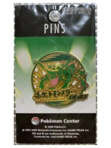 Raqyuaza Gameboy Emerald 2004 Pokemon Pin-x