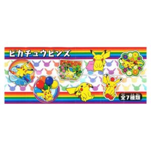 20100710 Original Pikachu Pokemon Gachapon Pin-x