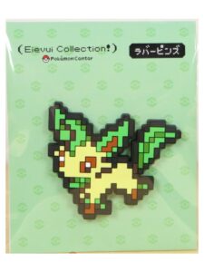 Dot Eeveelution Leafeon Pokemon Pin-x